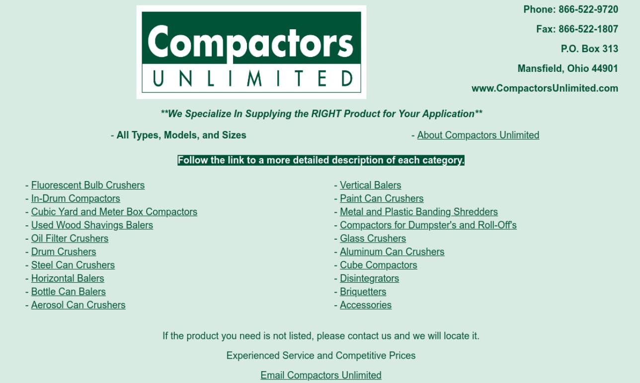 Compactors Unlimited